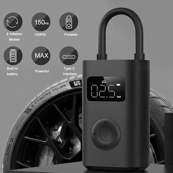Mobile Luftpumpe / Akku-Kompressor